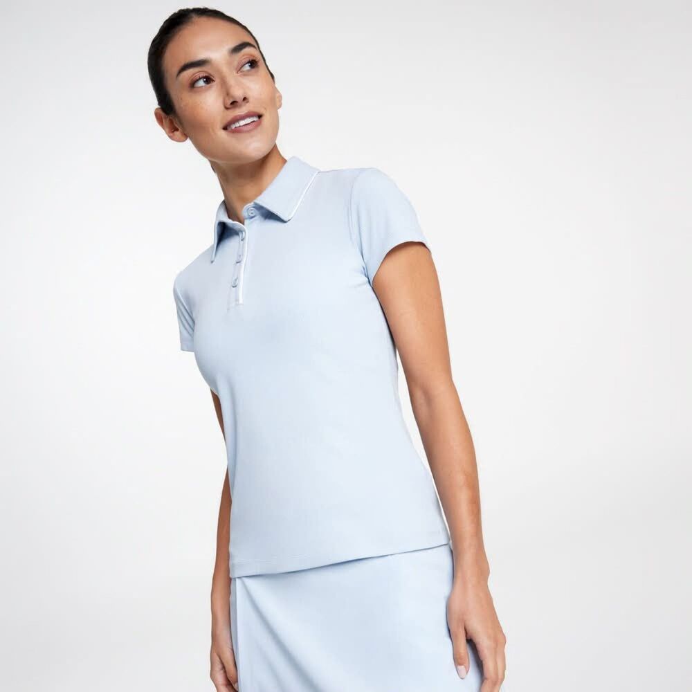 Women’s Golf Rib Short Sleeve Polo XL